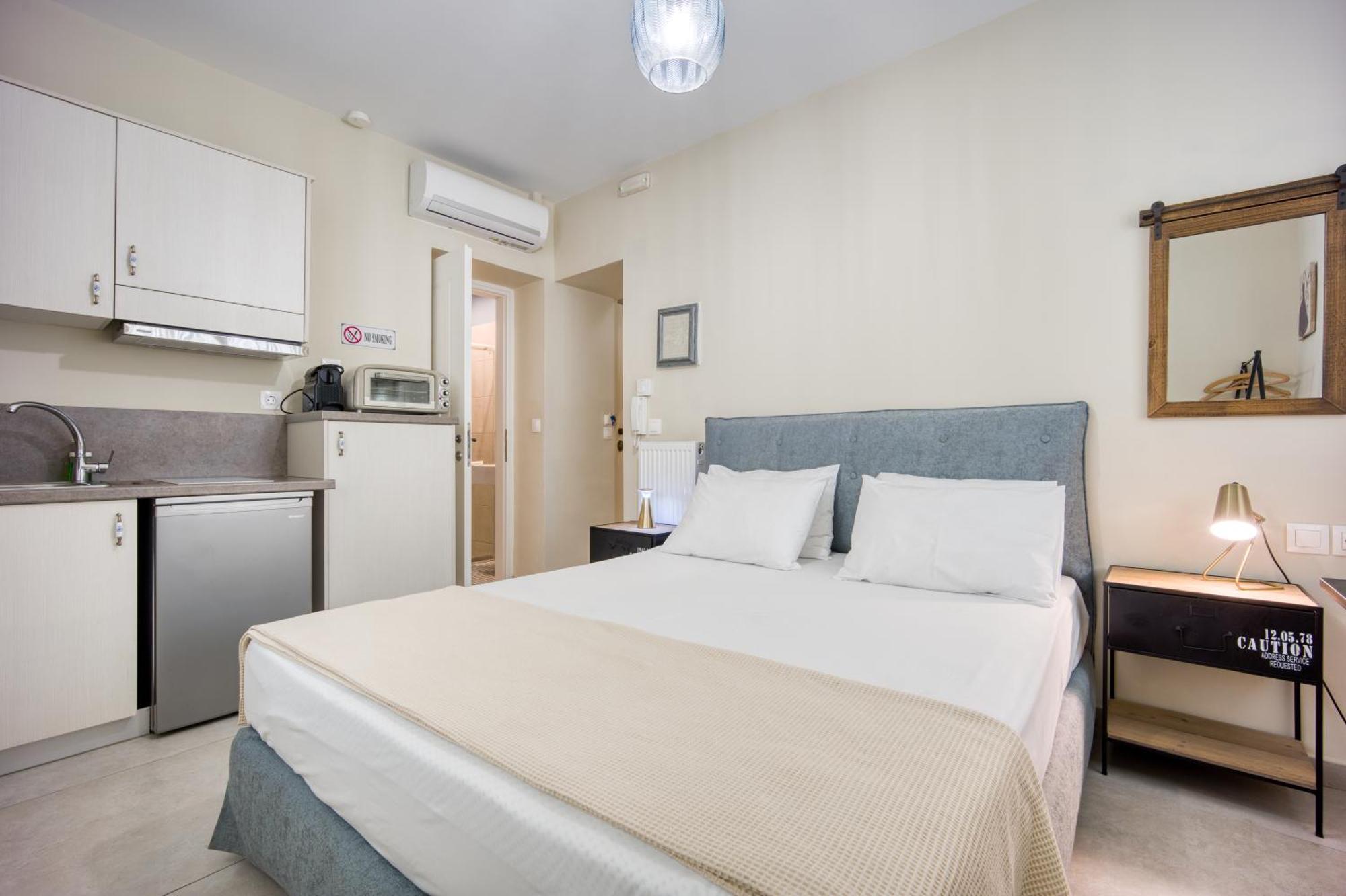 Bentzi...Boutique Apartment 1, Classic Double With Kitchenette, 2 Guests Athens Luaran gambar